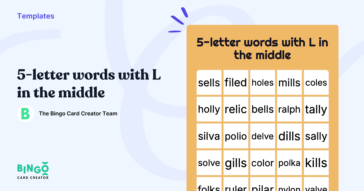 5 letter Words With L In The Middle Bingo Card Creator 5-letter-words-with-l-in-the-middle-bingo-card-creator